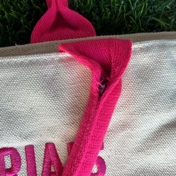 VICTORIAS SECRET Double Handle Canvas Tote - Picture 6 of 11